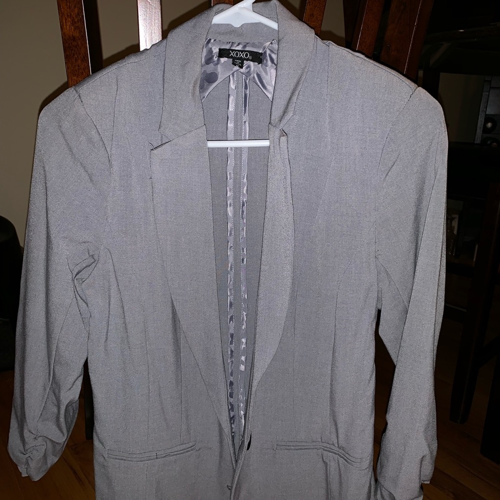 Gray Blazer